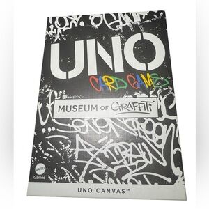 Mattel UNO Card Game - Exclusive Museum of Graffiti